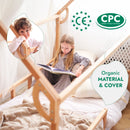 Twin Size Montessori House Bed for Kids with Fence by Goodevas