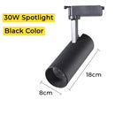 GobekUsa 30W LED Linear Grille Track Spotlights for Living Room and Store Track Lighting