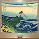 GobekUsa Beach Scenery Tapestry - Bohemian Home Decor Wall Mat for Bedroom