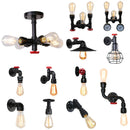 GobekUsa Industrial Water Pipe LED Wall Lamp for Home Decor