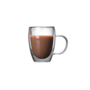 GobekUsa Double-Walled Transparent Glass Cup - Versatile Drinkware for Any Occasion