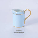 GobekUsa Bone China Coffee Set Tea Luxury Porcelain Set with Teapot and Cups
