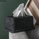 GobekUsa Cement Tissue Box Rack | Modern Kitchen & Restaurant Decor