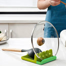 GobekUsa Kitchen Utensil Stand Pot Lid Holder Spatula Organizer Spoon Rest