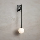 GobekUsa Geometric Iron Wall Lamp: Modern Nordic Design for Living Room, Bedroom, or Bedside