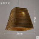 GobekUsa Chinese Paper Honeycomb Pendant Lights Cardboard Personalized Home Decor Luminaire