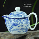 GobekUsa Dragon Teapot Tea Set, Porcelain Kung Fu Teaware for Puer Oolong Ceremony