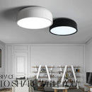 GobekUsa Circular LED Ceiling Light for Bedroom Living Room Modern Nordic Design