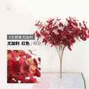 GobekUsa Eucalyptus Flower Arrangement Material for Plant Wall with Big Handle & Bundled Plastic