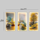GobekUsa Landscape Painting LED Wall Sconces Suite