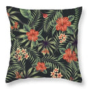 GobekUsa Green Leaves Decorative Throw Pillowcase 45*45cm for Sofa Home Decor