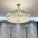 GobekUsa Crystal Chandelier: Elegant Lighting for Home, Living Room, Bedroom, Kitchen