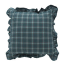 GobekUsa Cotton Coffee Black Yellow Green Cushion Cover 45x45cm Fringed Skirt Home Decor