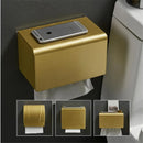 GobekUsa Brushed Gold Aluminum Toilet Paper Holder