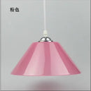 Modern PVC Dome Pendant Light With Iron Accents