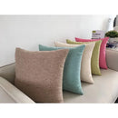 GobekUsa Ivory Sofa Cushion Cover Solid Basic 30x50cm - 60x60cm