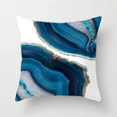 GobekUsa Geometric Stitch Print Pillow Cover - Modern Minimalist Office Cushion