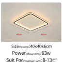 GobekUsa Dimmable LED Ceiling Chandelier for Living Bedroom Study Room Lighting
