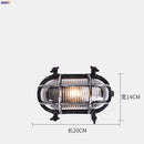 GobekUsa Industrial Outdoor Wall Lamp Waterproof LED Wall Light for Porch Garden Balcony
