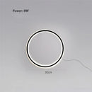 GobekUsa LED Ring Wall Lamp: Minimalist Living Room Decor & Atmosphere Light