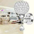 GobekUsa Crystal Wall Sconce: Modern Bedside Wall Lamp for Home Decor