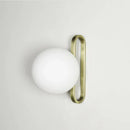 GobekUsa LED Glass Wall Sconce Modern Bathroom Kitchen Light Fixture Simple Home Decor Wall Mounted Hallway Light