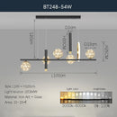 GobekUsa LED Chandelier: Stylish Indoor Lighting for Bedroom, Living Room, Dining Room