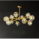 GobekUsa Crystal LED Chandelier Ceiling Light for Elegant Home Décor