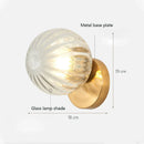 GobekUsa Glass Ball Wall Lamp: Modern Minimalist Nordic Style, Luxury Bedroom Lighting