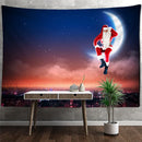 GobekUsa Christmas Santa Claus Tapestry: Holiday Decor Big Blanket Wall Hanging & Gift