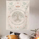 GobekUsa Life Tree Sun Moon Tapestry Wall Hanging for Home Decor and Dorm Room