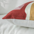 GobekUsa Geometric Cushion Cover 45x45cm Soft Embroidered Pillow Case for Home Decor