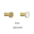 GobekUsa Brushed Gold Towel Hook for Kitchen and Bathroom Organization