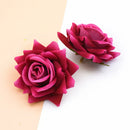 GobekUsa 7cm Rose Heads: Wedding Décor, Scrapbooking, Headwear, Autumn Home Decoration