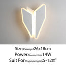 GobekUsa LED Wall Lamps: Modern Spin Design for Bedroom, Hall, Living Room - 90-260V