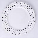 GobekUsa Ceramic Dessert Plates Set - 8 Inch Scandinavian Style Breakfast Saucers
