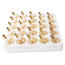 GobekUsa G40 Amber Glass Warm White LED String Lights for Patio Decor, Dimmable 1W Eqv