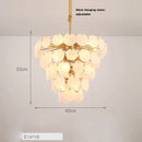 GobekUsa Agate Designer LED Chandelier for Foyer & Dining Room