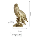 GobekUsa Gold Resin Sculpture | Nordic Luxury Technology Decor for Home & Office