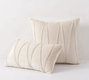 GobekUsa Knit Short Wool Velvet Plush Pillowcase for Sofa Couch Bedroom