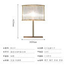 GobekUsa Crystal Table Lamp: Nordic Light Luxury Design for Bedroom Bedside