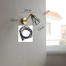 GobekUsa Green Glass LED Wall Lights with Pull Chain Switch, Copper Finish