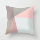 GobekUsa Geometric Stitch Print Pillow Cover - Modern Minimalist Office Cushion