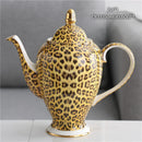 GobekUsa Bone China Tea Pot: Elegant European Porcelain Coffee Pot for Tea Lovers.