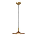 GobekUsa Black Walnut UFO Pendant Light - Luxury Dining Room Art Lamp