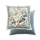 GobekUsa Birds' Chirp & Flower Fragrance Chinese Pattern Pillow Cover for Couch & Bed