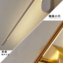 GobekUsa Gold Geometric Wall Lamp for Living Room, Bedroom, and Hotel Aisle