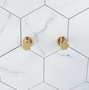 GobekUsa Brass Triangle Valve Gold Corner Bathroom Tap Water Control 1/2*1/2 Angle valves