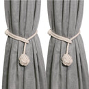 GobekUsa Handwoven Cotton Curtain Tieback Ball Pendant Mini Tapestry Decoration