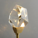 GobekUsa Crystal Wall Lamp: Modern Light Luxury LED Fixture for Bedroom, Living Room & TV Background